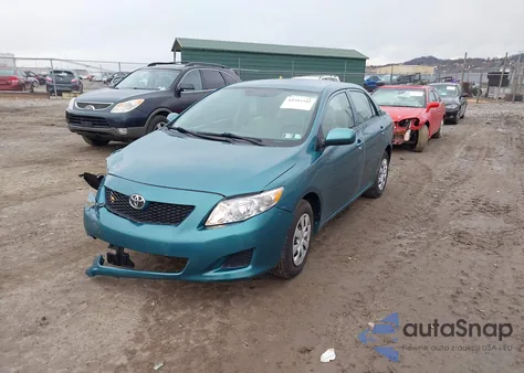 2010 Toyota Corolla Le z USA, uszkodzony, nr VIN 2T1BU4EE7AC231106